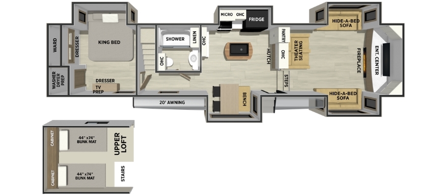 2027 Forest River Sandpiper 3990FL in mansfield OH