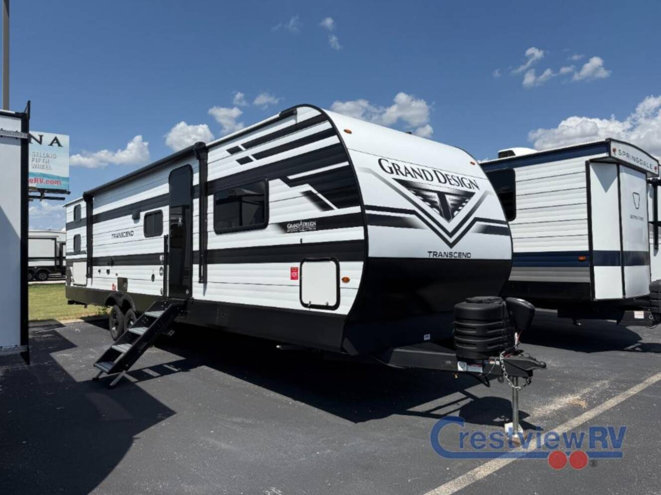 A photo of this 2027 Grand Design Transcend 335BHT