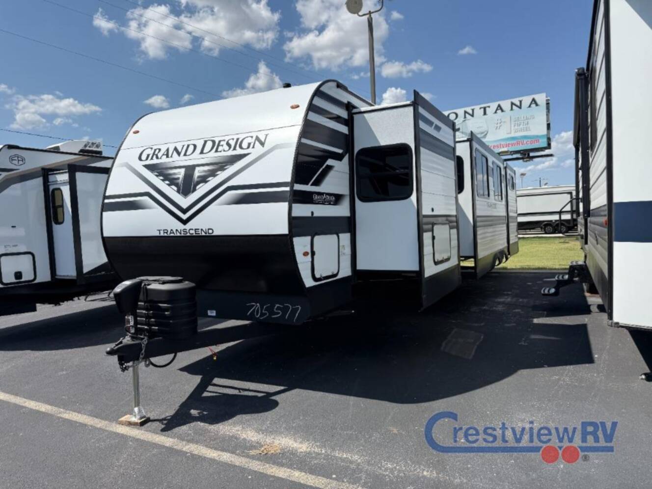 A photo of this 2027 Grand Design Transcend 335BHT