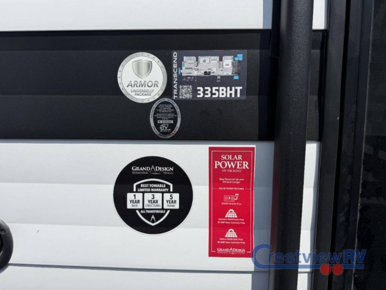 A photo of this 2027 Grand Design Transcend 335BHT