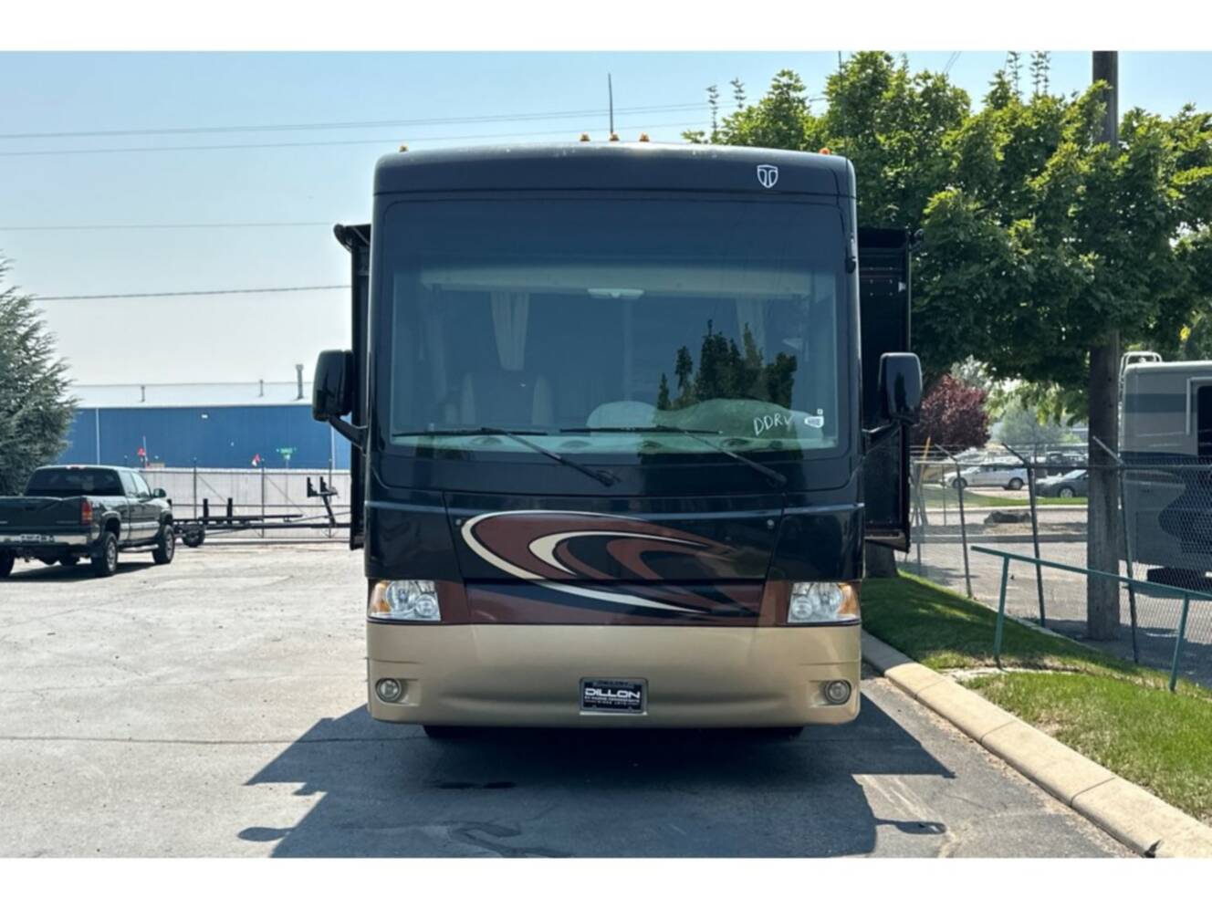 A photo of this 2015 Thor Motor Coach Palazzo 35.1