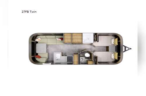 2027 Airstream Flying Cloud 27FBT Twin 27FB TWIN in millstone township NJ