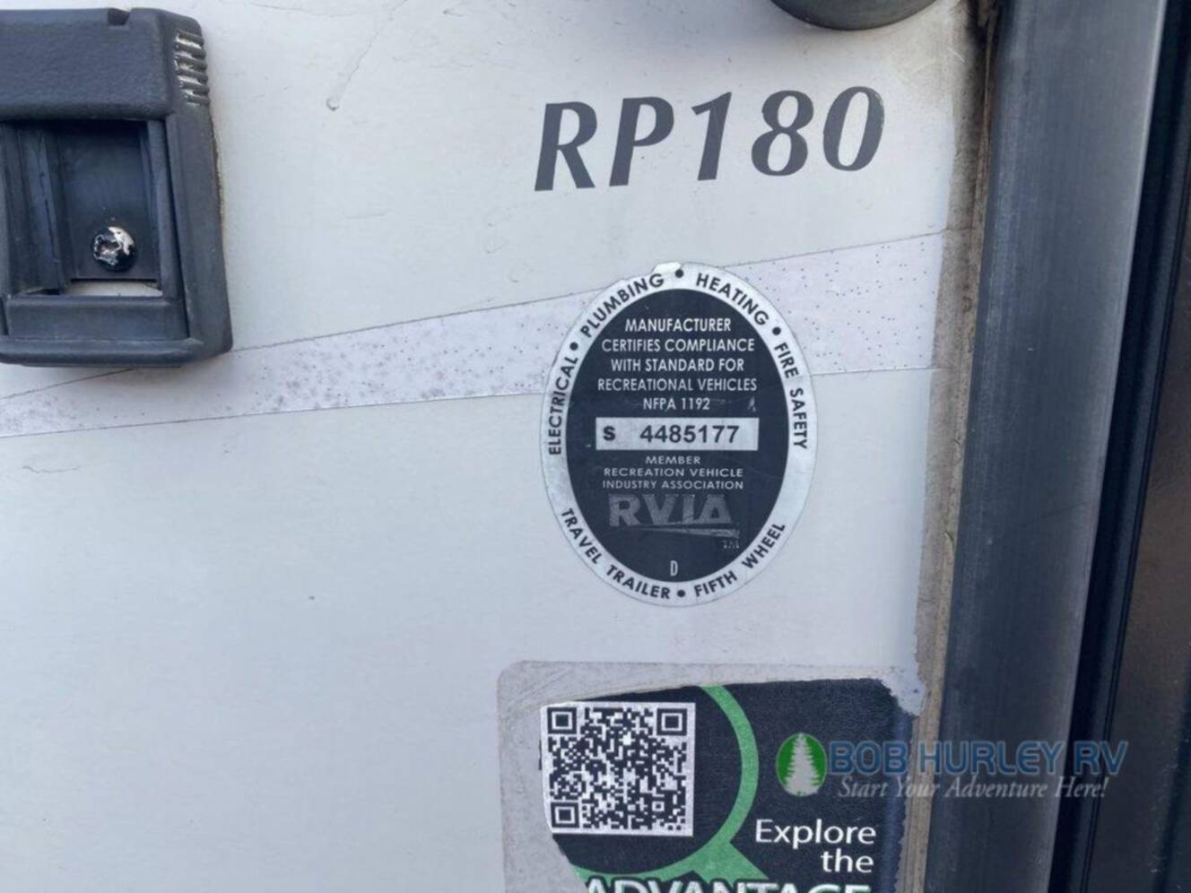 A photo of this 2017 Forest River Rv R Pod M-180
