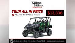2025 Kawasaki Teryx4 S LE Cypher Camo Gray Recreation / Sport ATV
