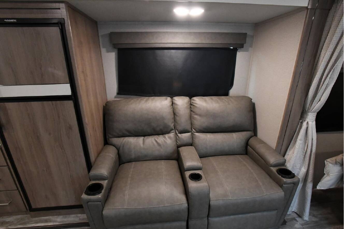 A photo of this 2022 Grand Design IMAGINE XLS 22MLE