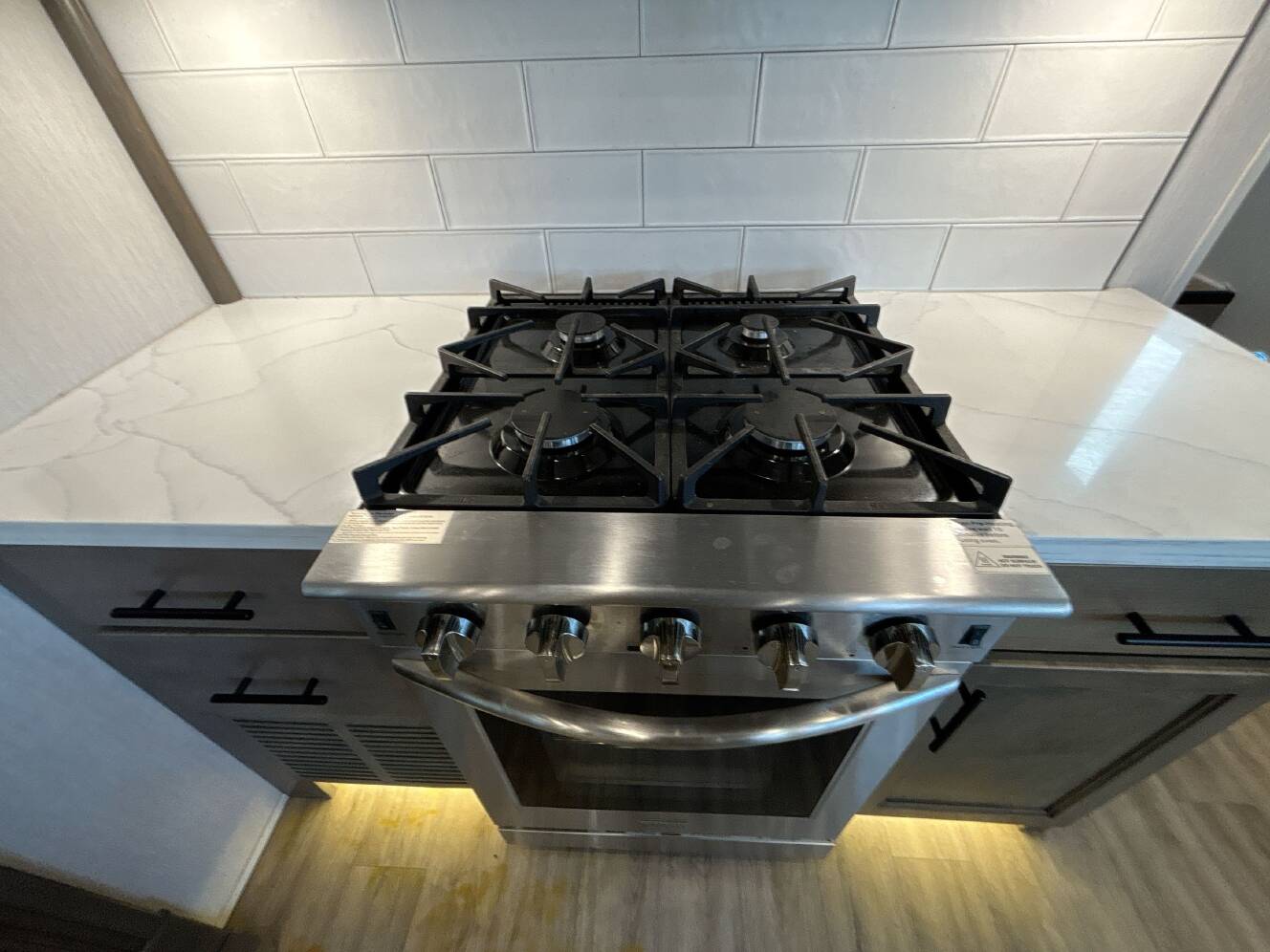 A photo of this 2021 Forest River RIVERSTONE RESERVE 3410PMK