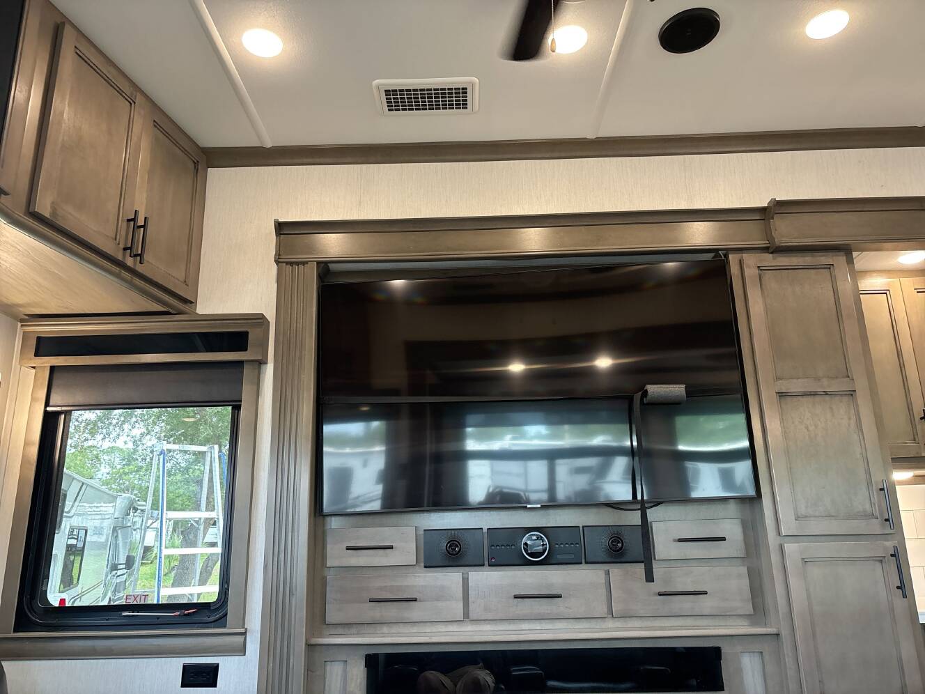A photo of this 2021 Forest River RIVERSTONE RESERVE 3410PMK