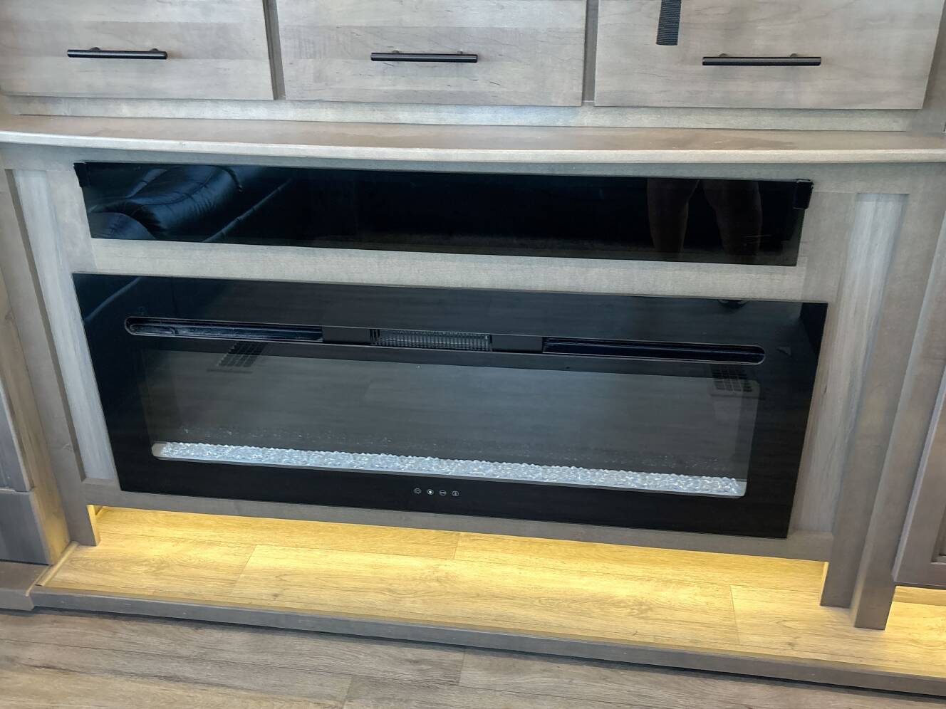 A photo of this 2021 Forest River RIVERSTONE RESERVE 3410PMK