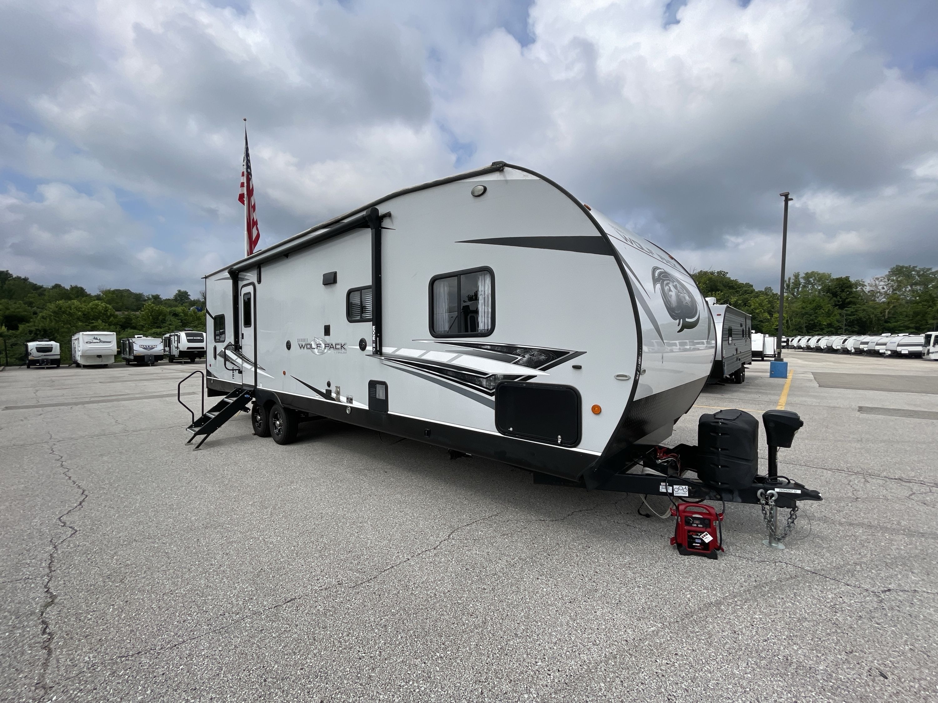 2021 Forest River WOLF PACK 27PACK10 Travel Trailer Toy Hauler RV