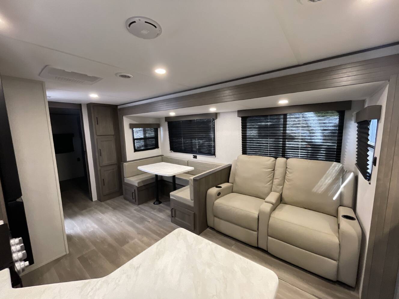 A photo of this 2026 Grand Design TRANSCEND 335BHT