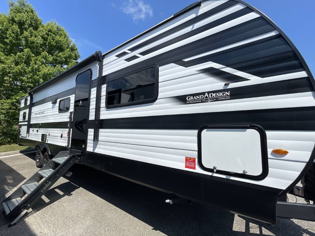 A photo of this 2026 Grand Design TRANSCEND 335BHT