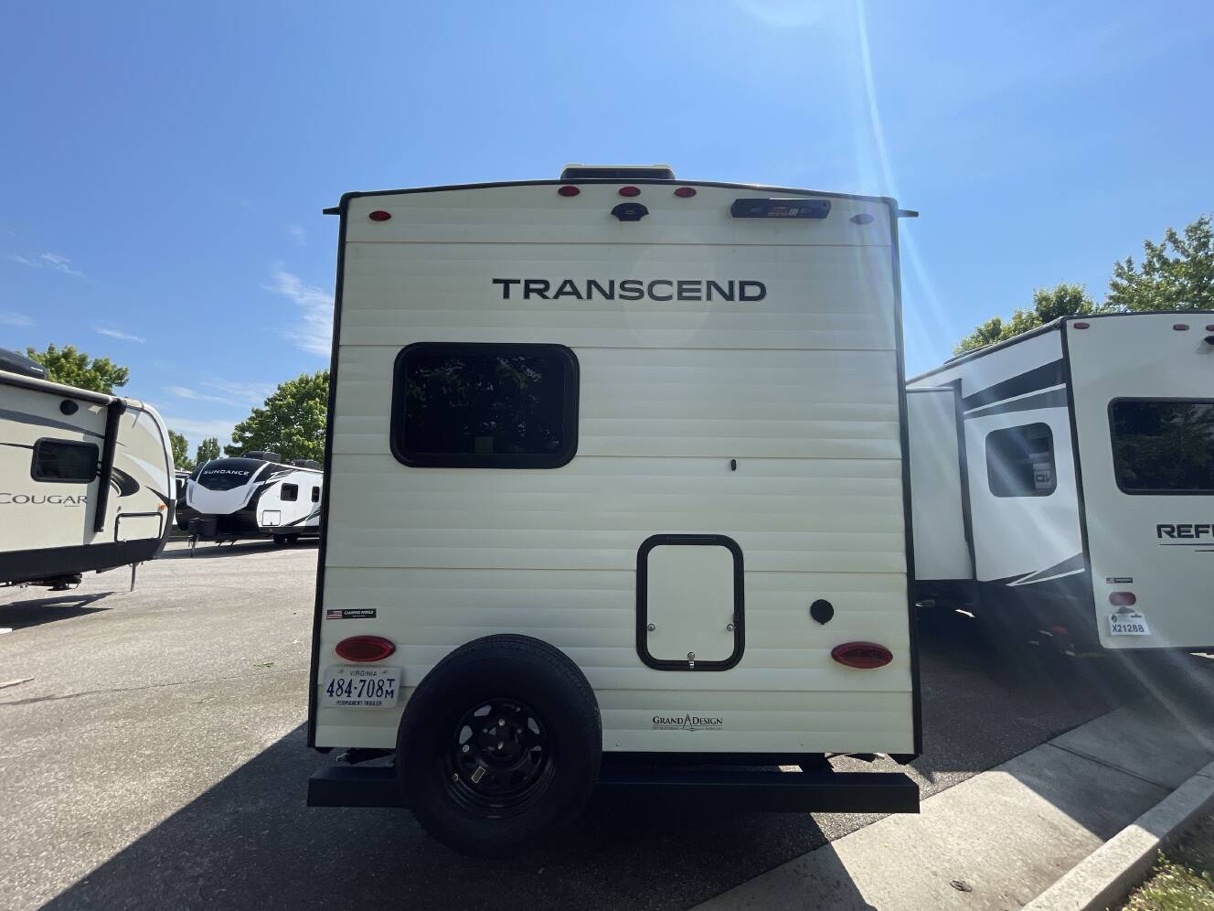 A photo of this 2026 Grand Design TRANSCEND 335BHT