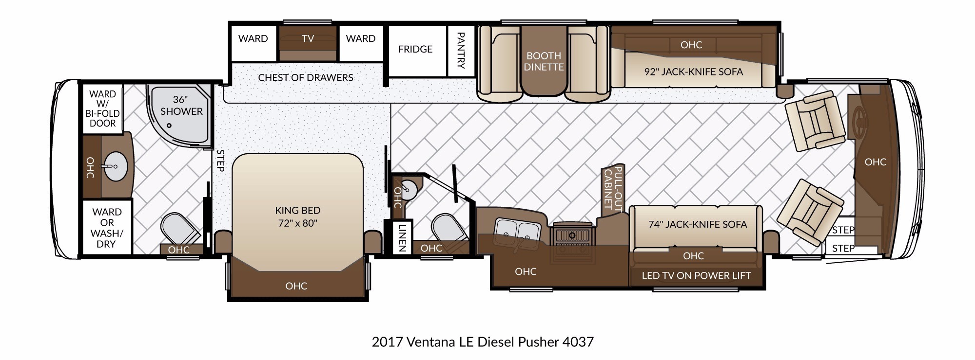 2017 Newmar VENTANA LE 4037 in fort myers FL