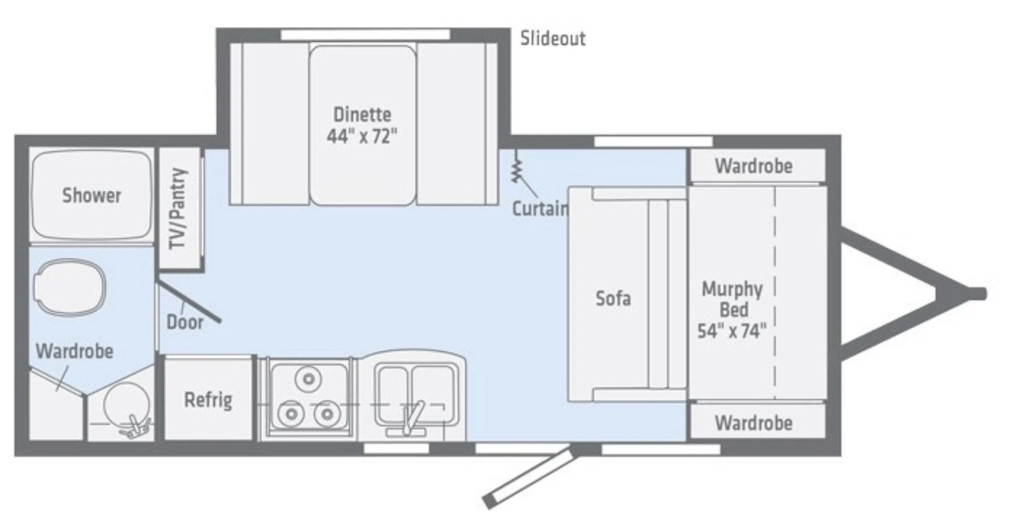 2019 Winnebago MICRO MINNIE 2108DS in fort myers FL