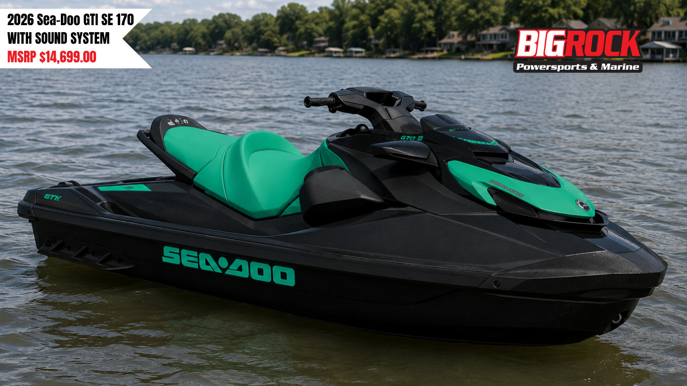 2026 Sea-Doo GTI SE 170 WITH SOUND SYSTEM in rocky mount NC