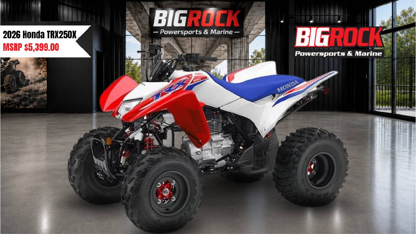 A photo of this 2026 Honda TRX250X