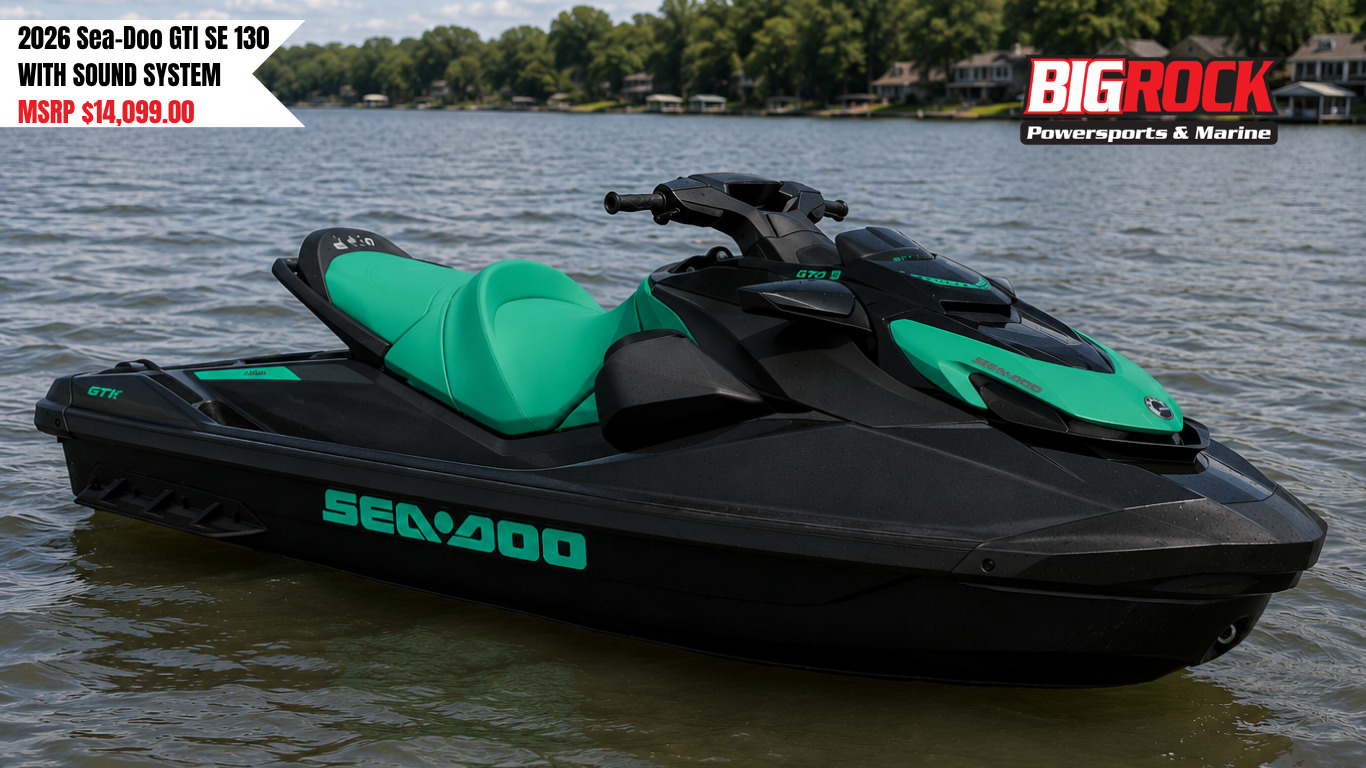 2026 Sea-Doo GTI SE 130 WITH SOUND SYSTEM 130 SE in Rocky Mount, NC