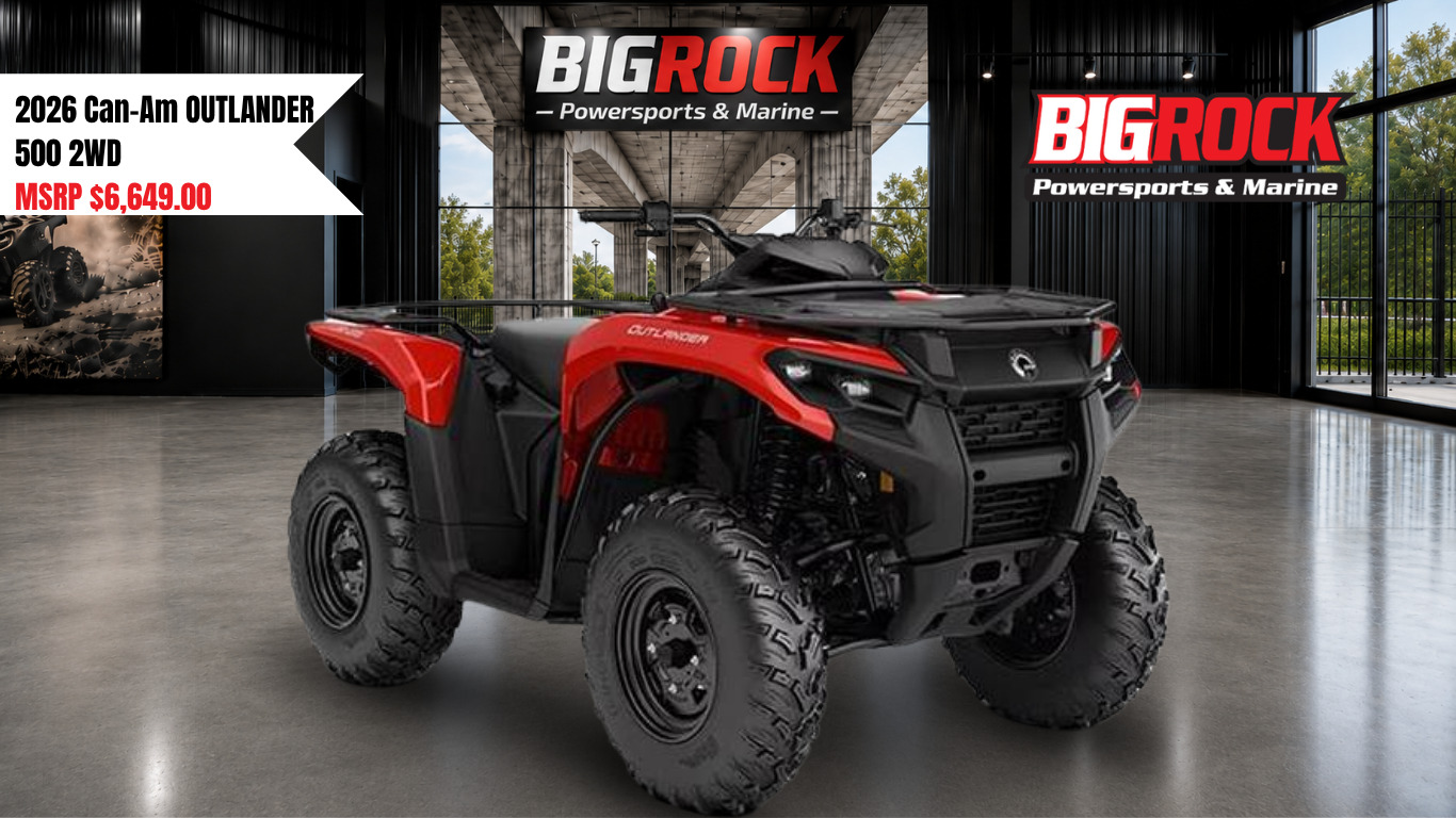 2026 Can-Am OUTLANDER 500 2WD in rocky mount NC