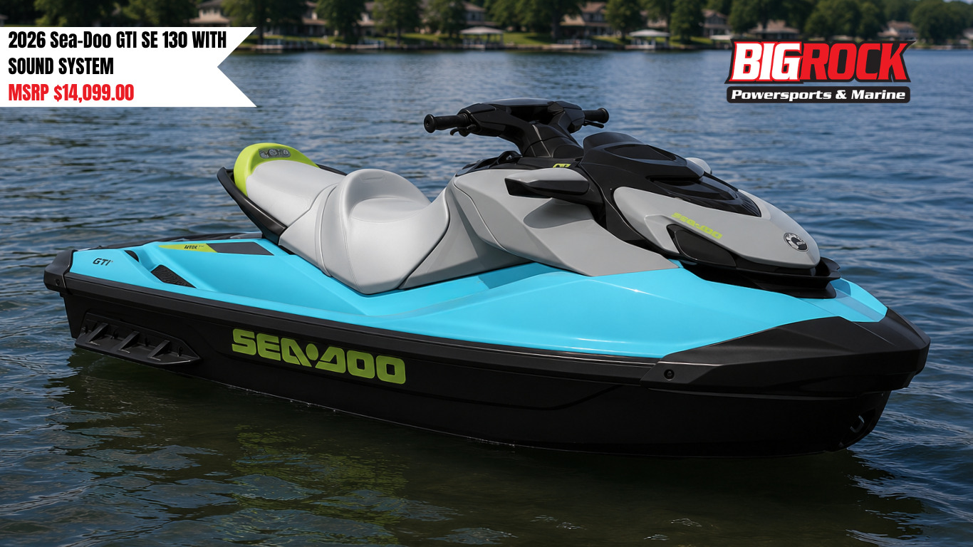 2026 Sea-Doo GTI SE 130 WITH SOUND SYSTEM 130 SE in Rocky Mount, NC