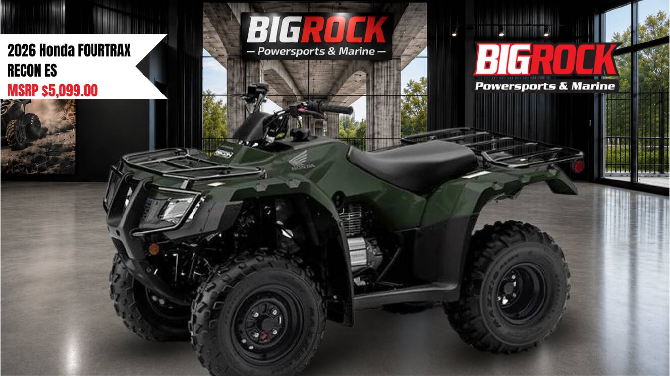 A photo of this 2026 Honda FOURTRAX RECON ES