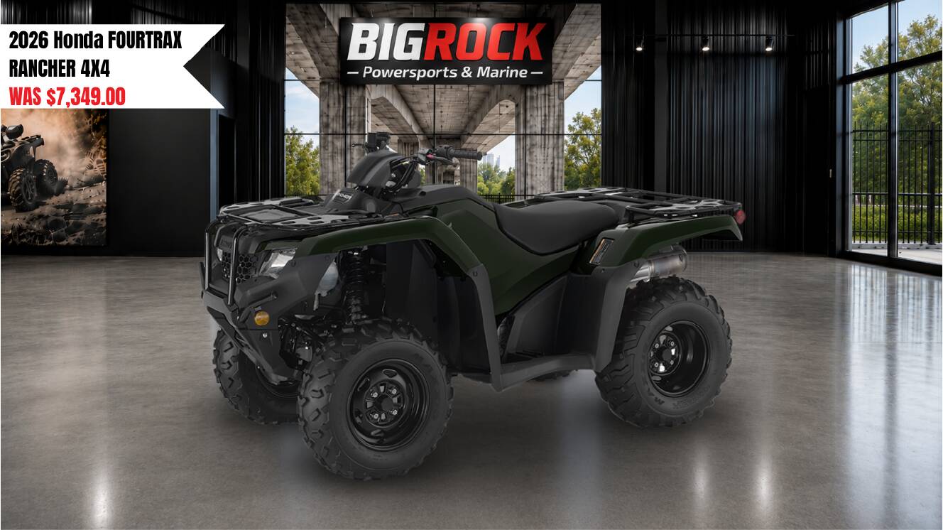 A photo of this 2026 Honda FOURTRAX RANCHER 4X4