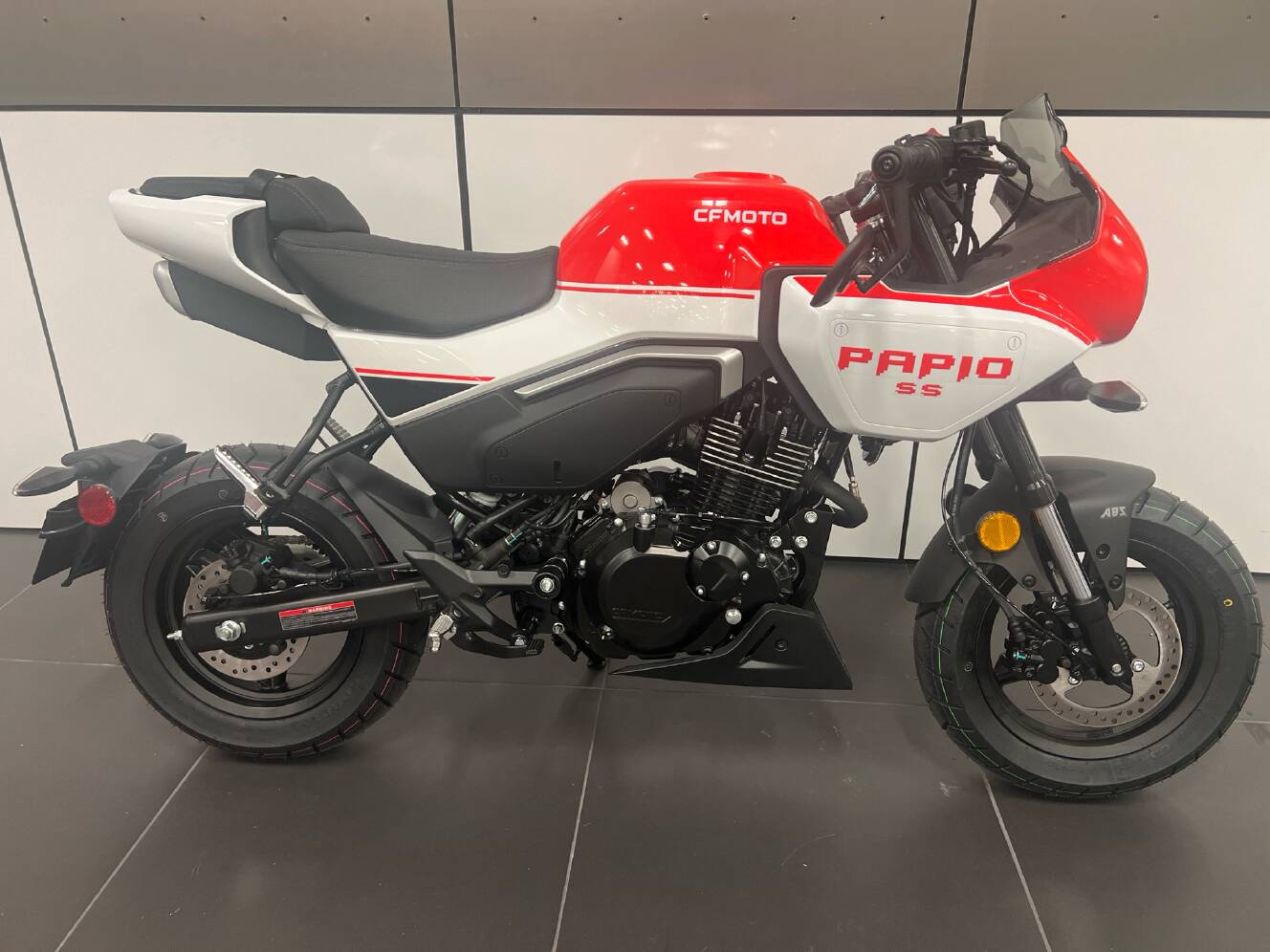 A photo of this 2025 CFMOTO Papio SS