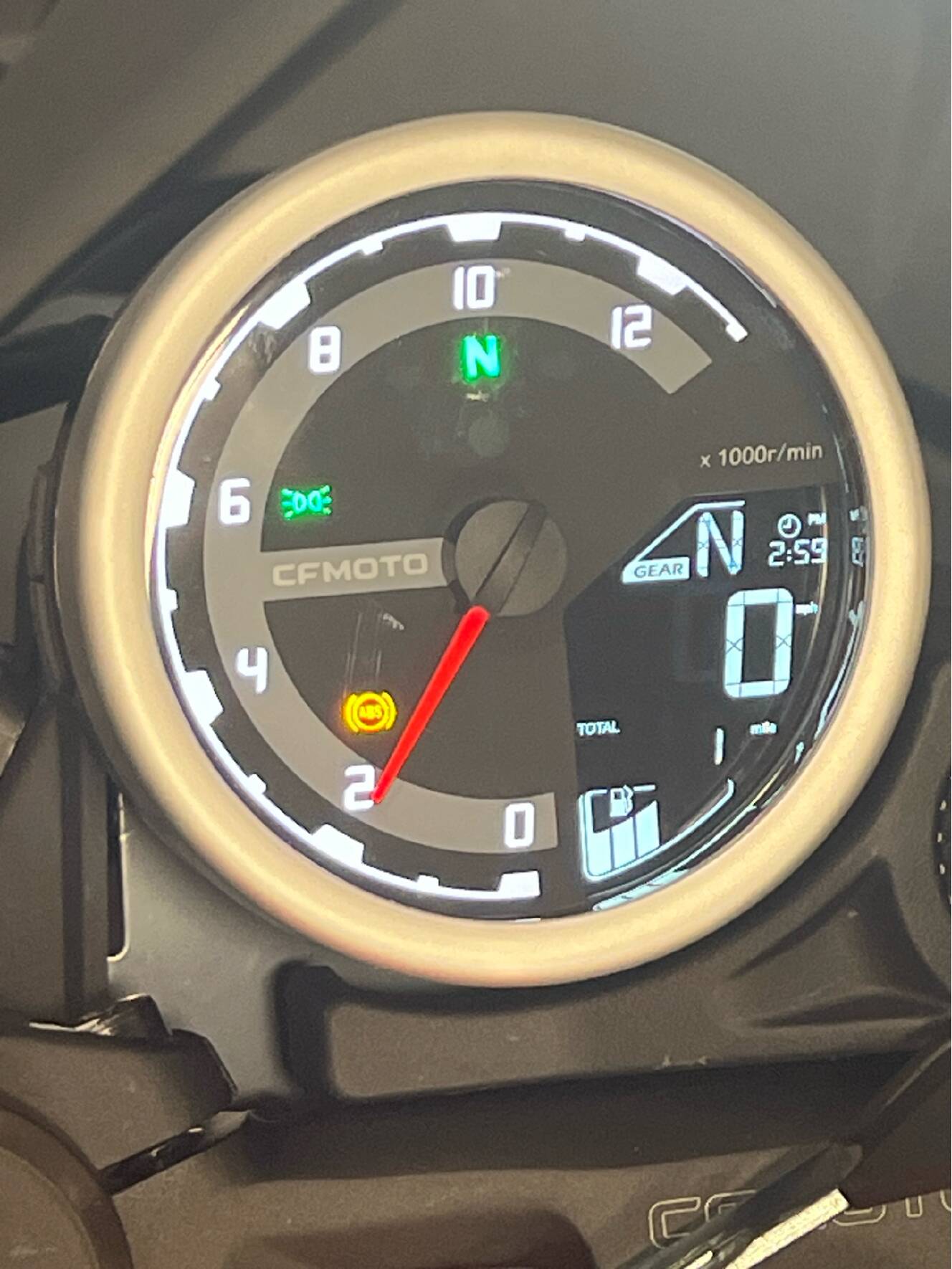 A photo of this 2025 CFMOTO Papio SS