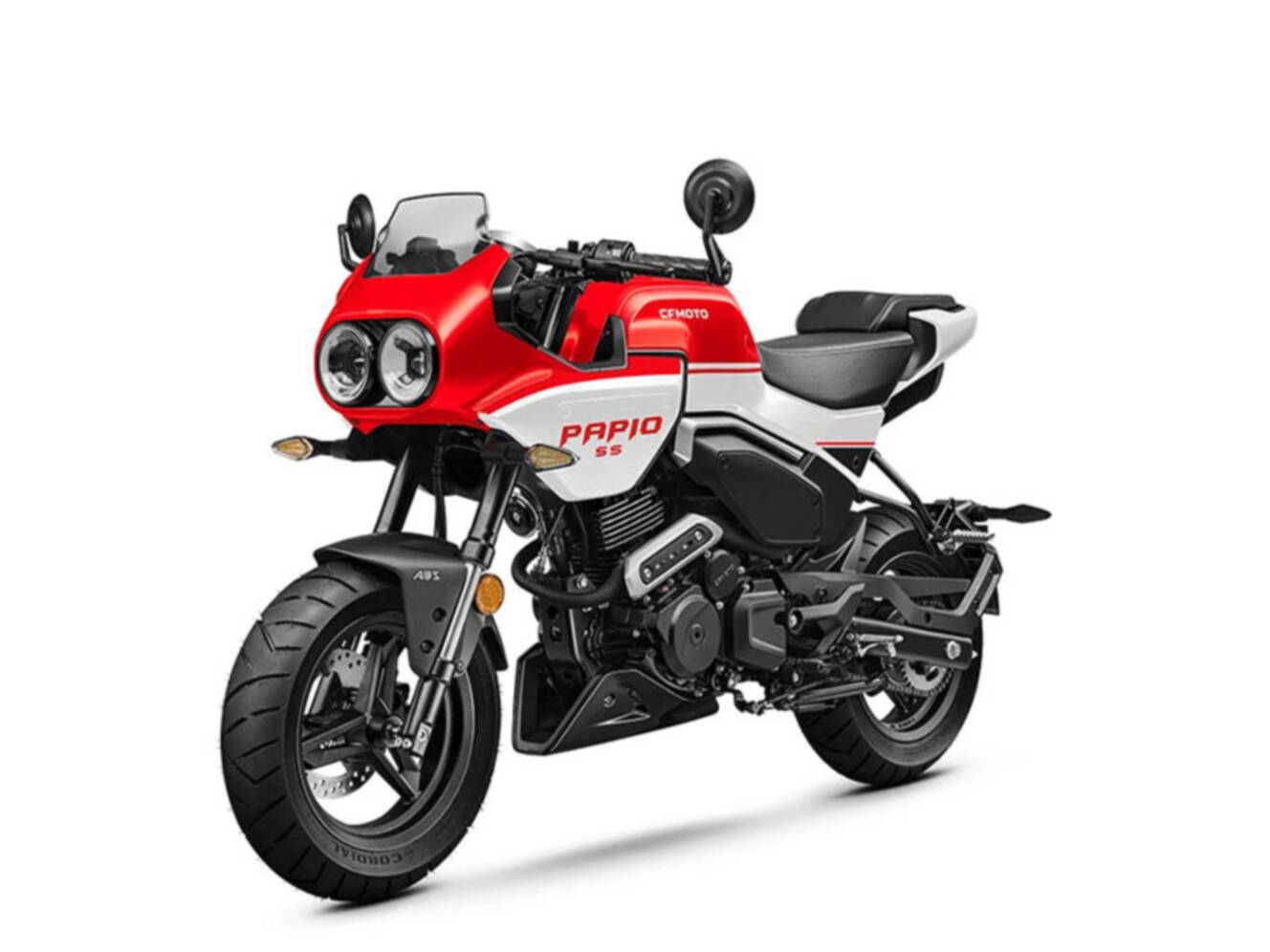 A photo of this 2025 CFMOTO Papio SS
