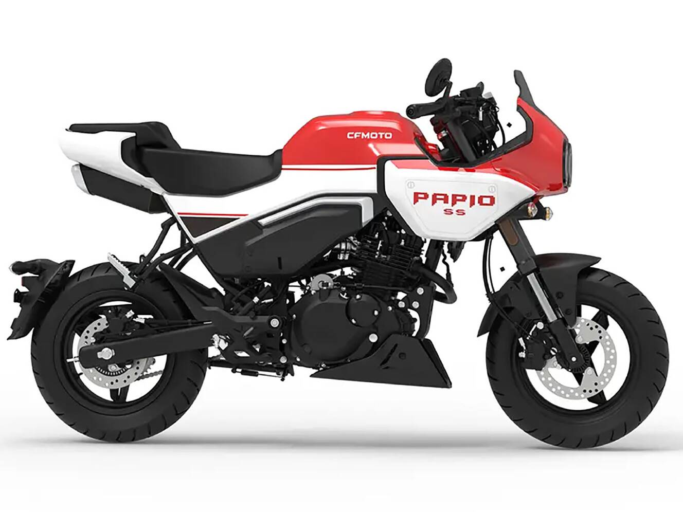 A photo of this 2025 CFMOTO Papio SS