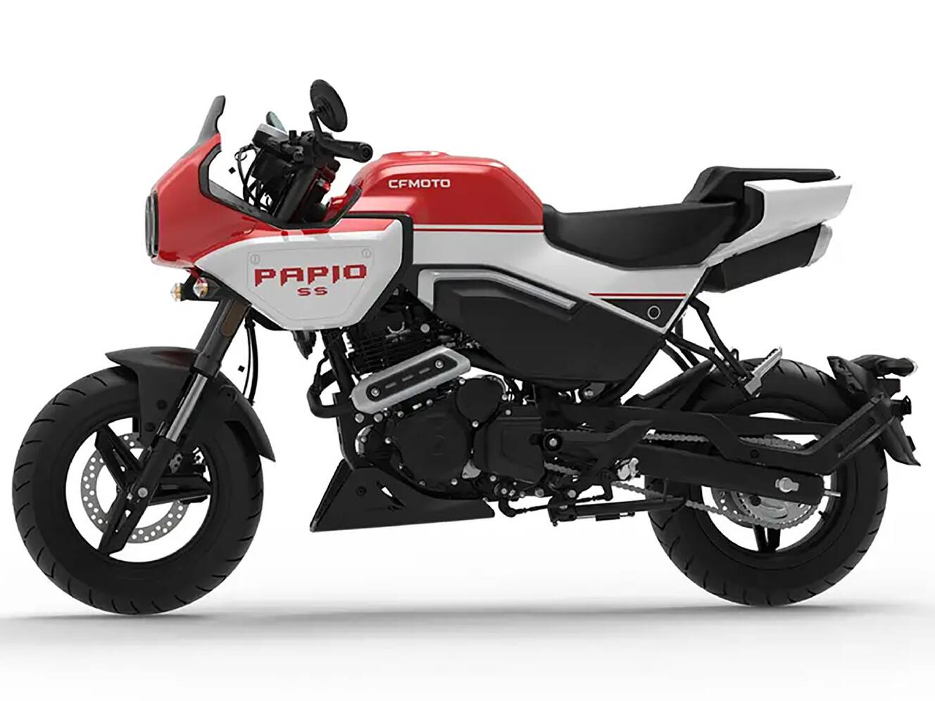 A photo of this 2025 CFMOTO Papio SS