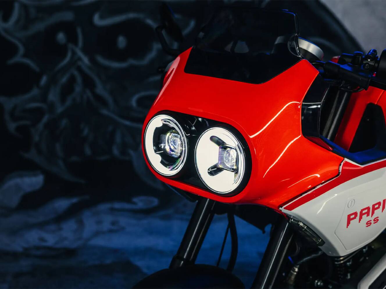A photo of this 2025 CFMOTO Papio SS
