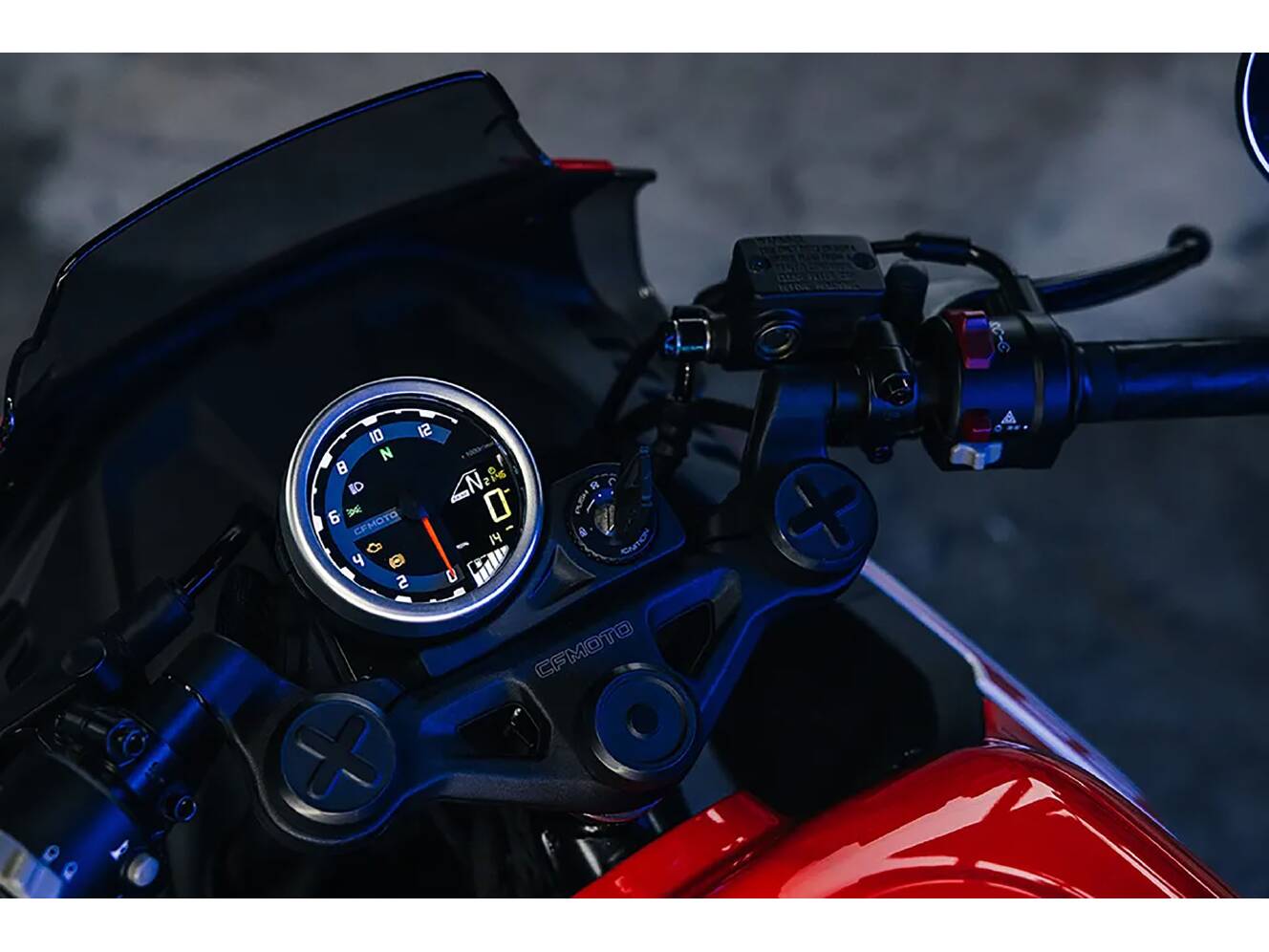 A photo of this 2025 CFMOTO Papio SS