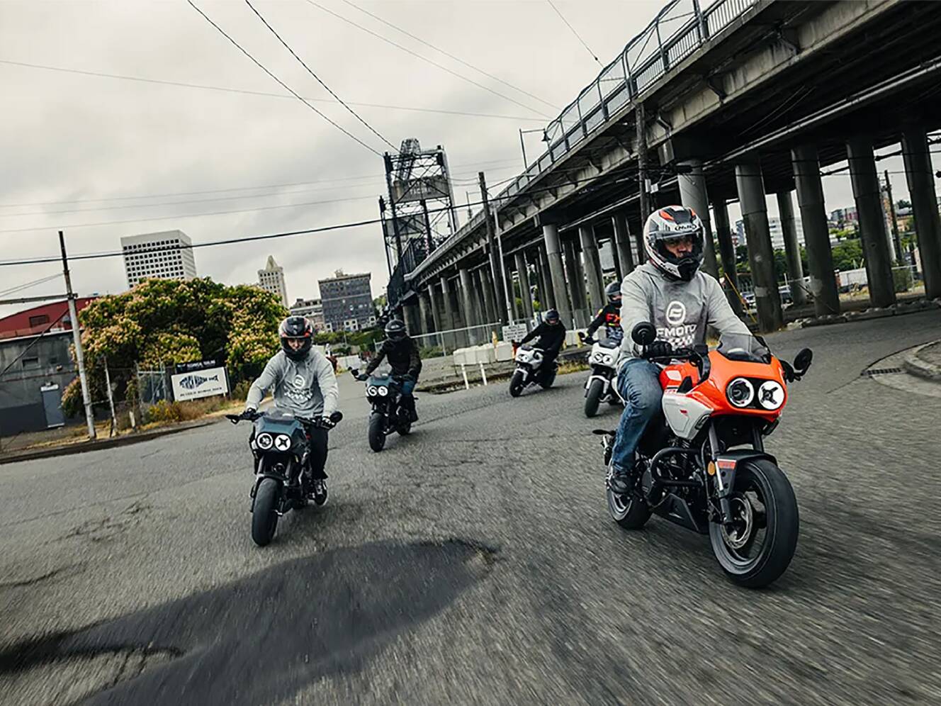 A photo of this 2025 CFMOTO Papio SS