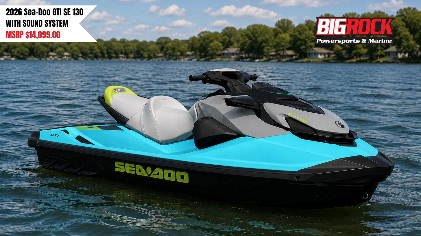 2026 Sea-Doo GTI SE 130 WITH SOUND SYSTEM 130 SE in Rocky Mount, NC