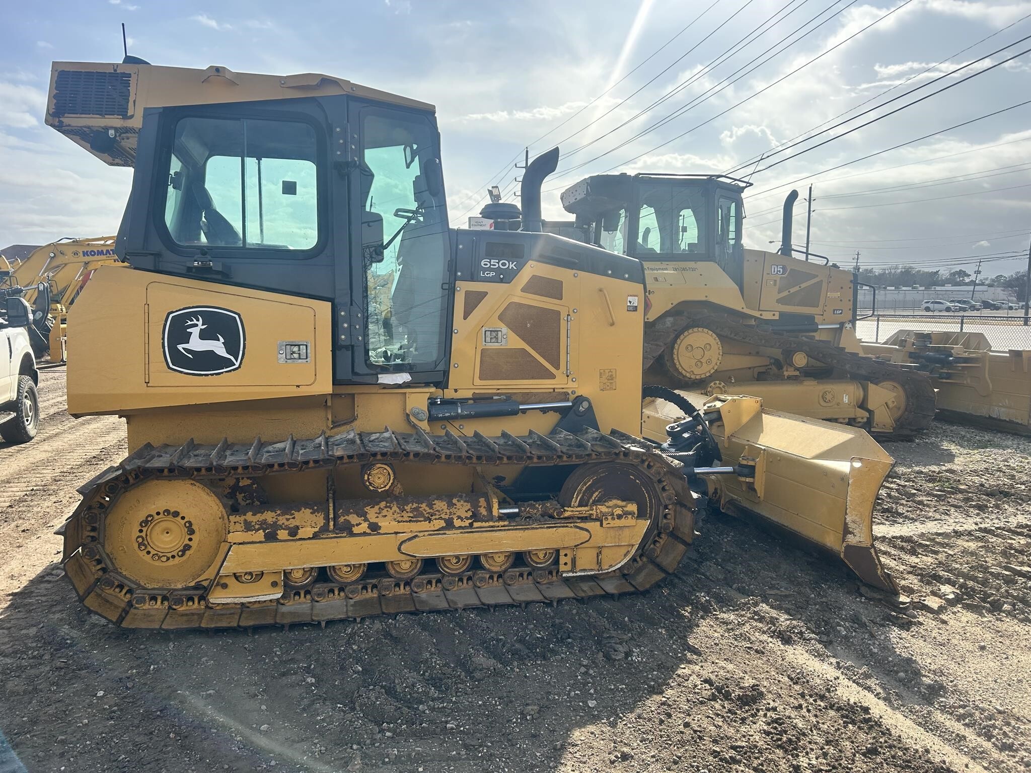 2021 DEERE 650K LGP in Baytown, TX
