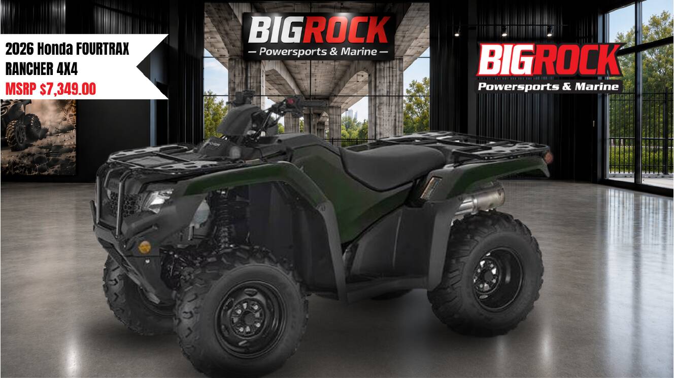 A photo of this 2026 Honda FOURTRAX RANCHER 4X4