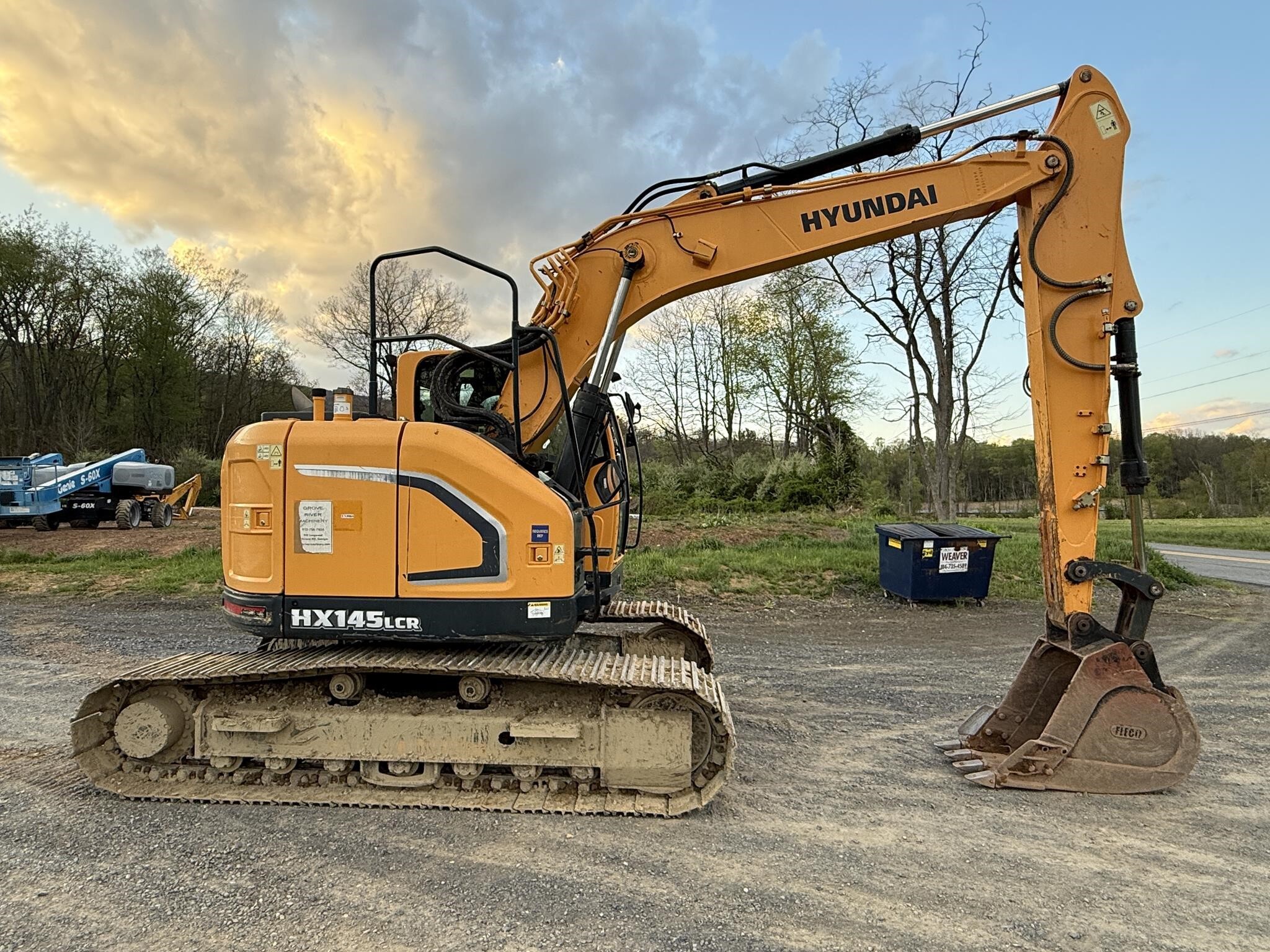2017 HYUNDAI HX145 LCR in Everett, PA