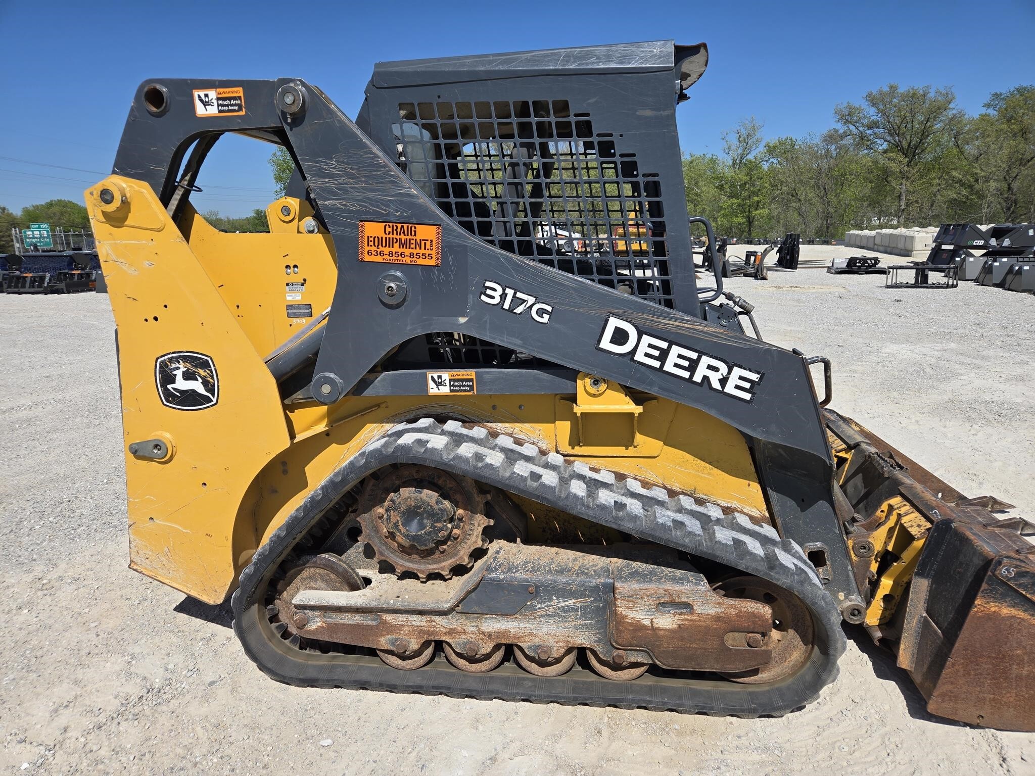 2019 DEERE 317G in Wentzville, MO