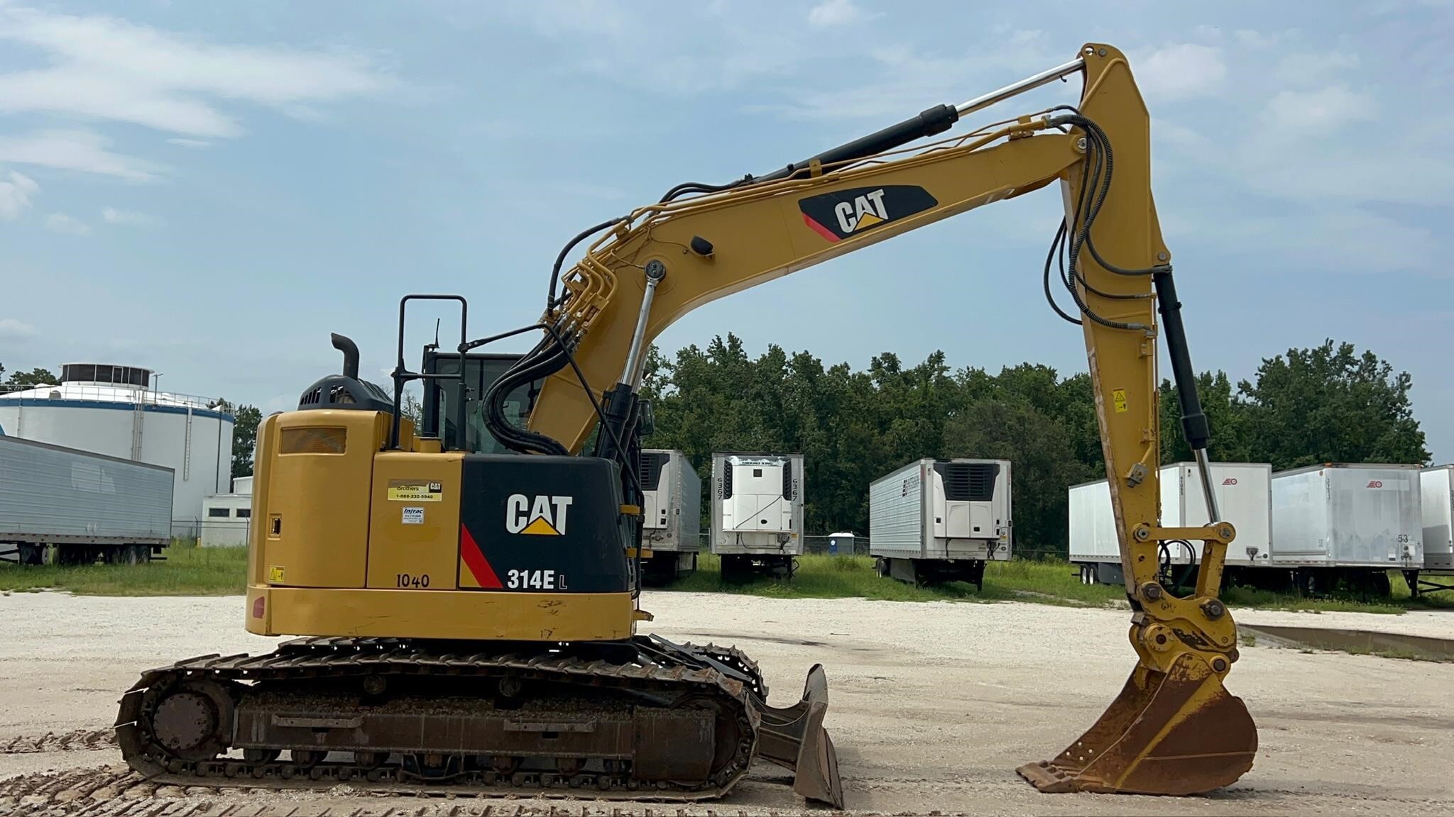 2013 CATERPILLAR 314E LCR in Plant City, FL