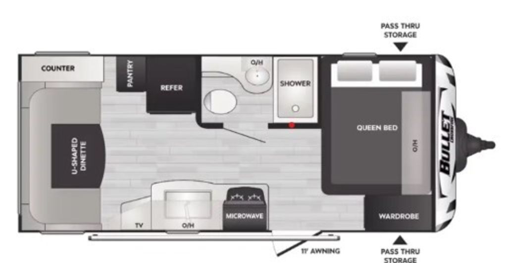 2024 Keystone Rv Bullet Crossfire Single 1900RD in chesapeake VA