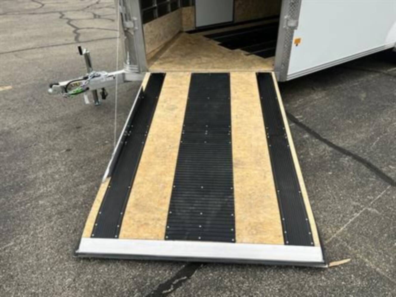 A photo of this 2025 Stealth Trailers 7X18 SNOW