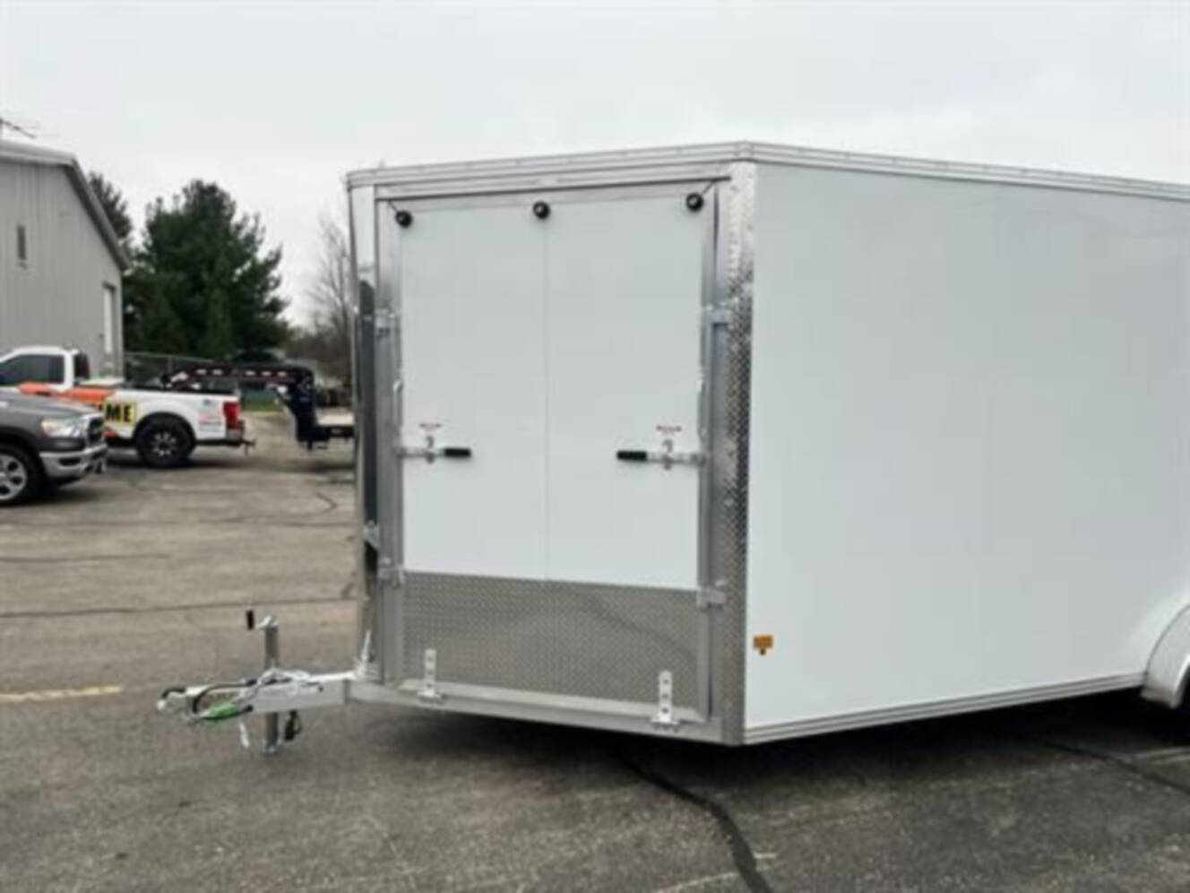 A photo of this 2025 Stealth Trailers 7X18 SNOW