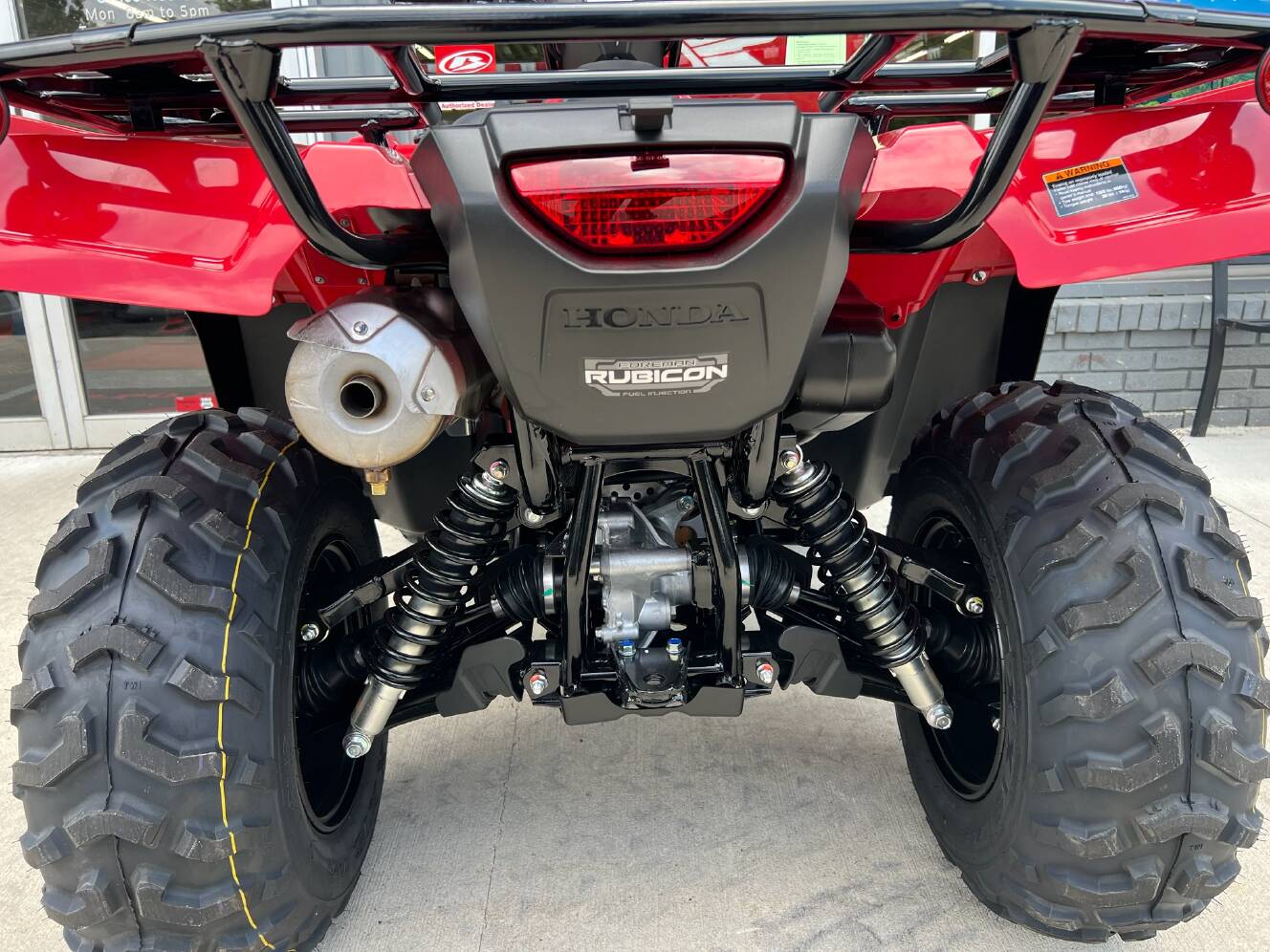 A photo of this 2027 Honda FourTrax Foreman Rubicon 4x4 Automatic DCT EPS