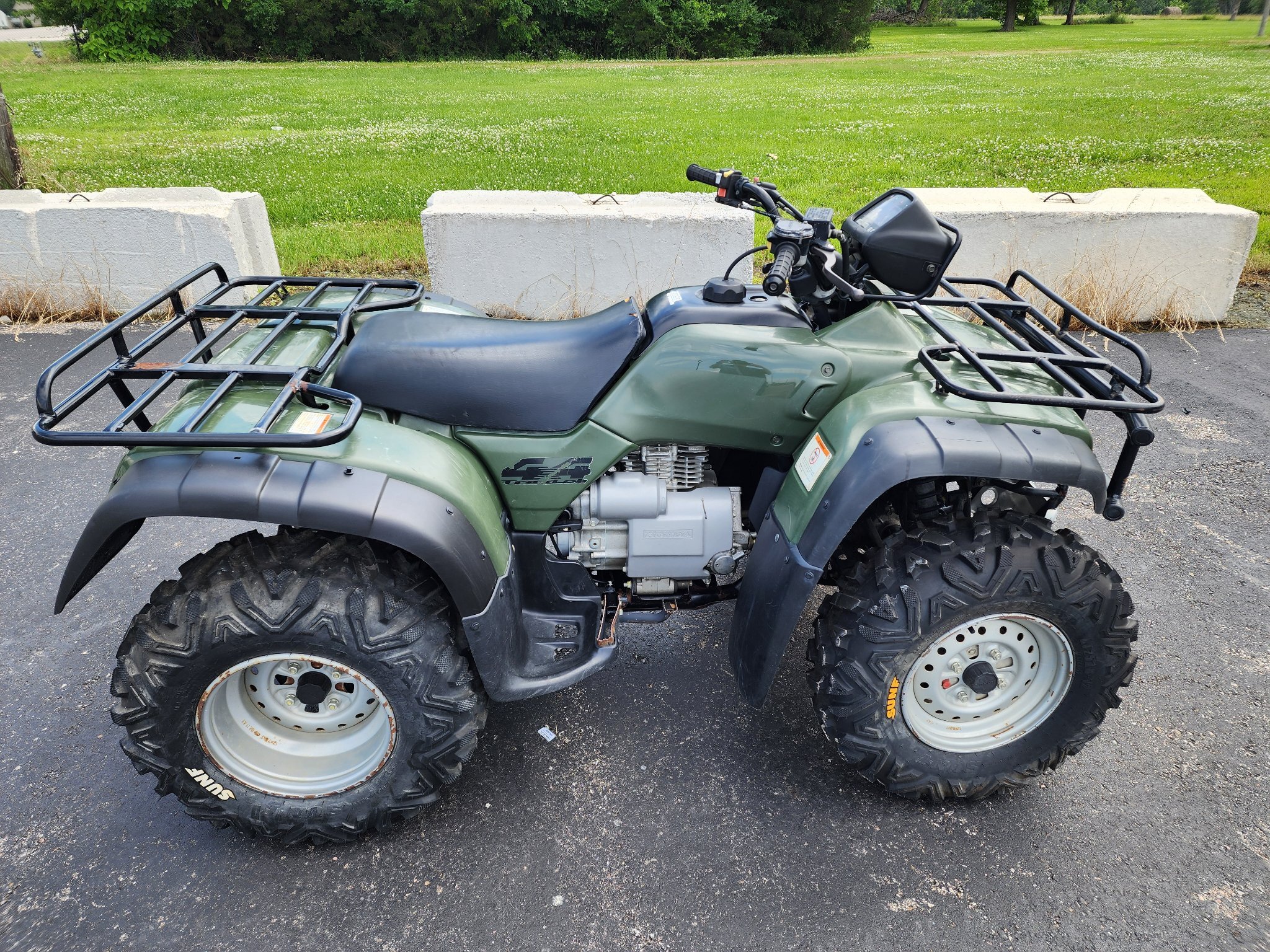 2002 Honda TRX450FM 420 in chanute KS