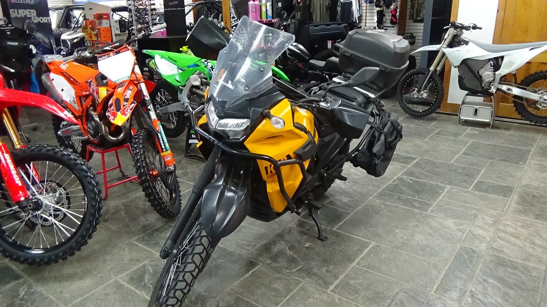 2023 Kawasaki KLR 650 Traveler ABS 650 TRAVELER ABS in Bennington, VT