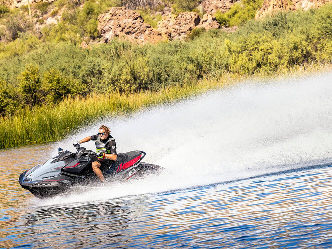 A photo of this 2025 Kawasaki Jet Ski® Ultra® 160LX-S