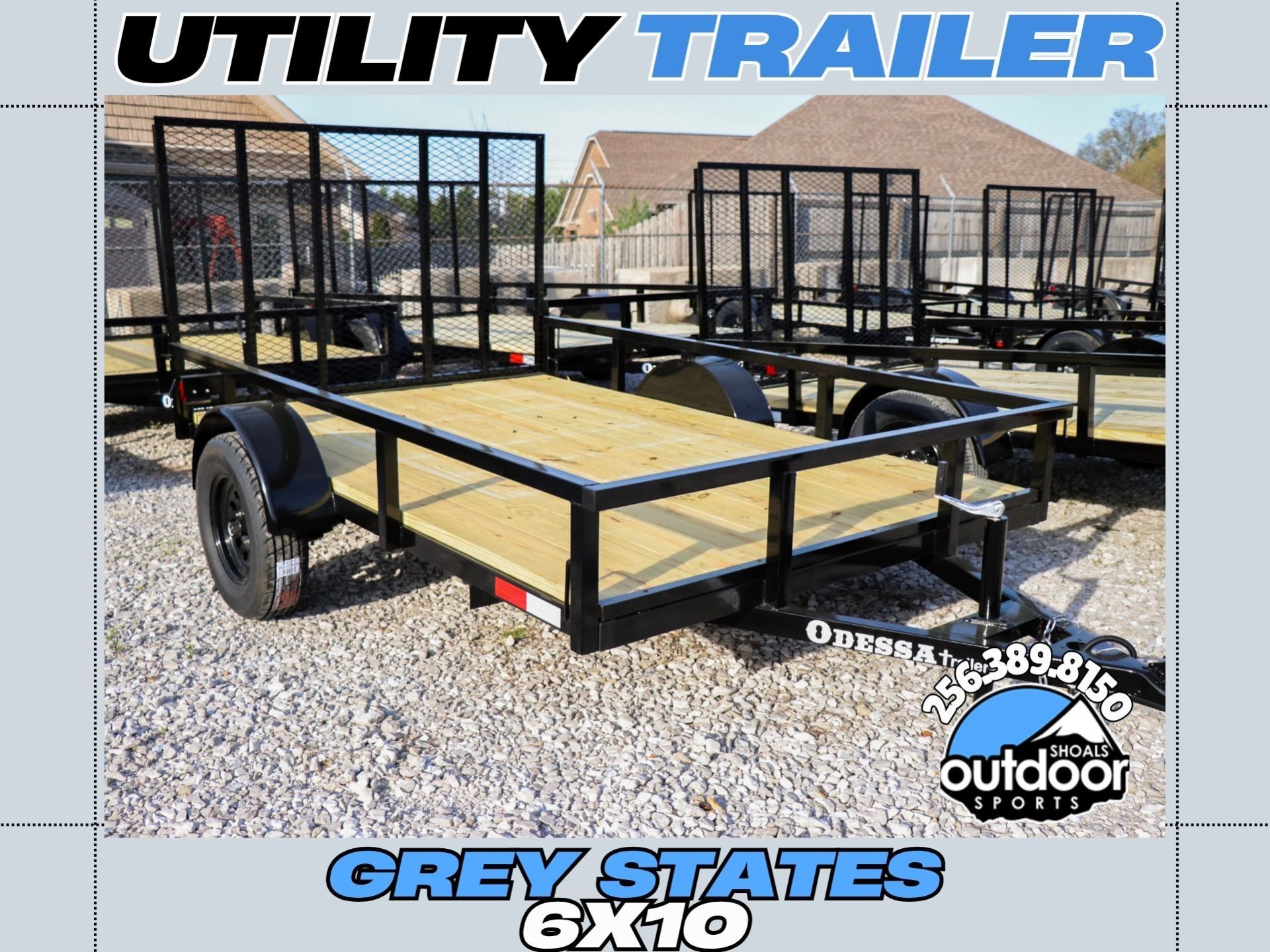2026 Grey States 6x10 UTILITY TRAILER in Tuscumbia, AL