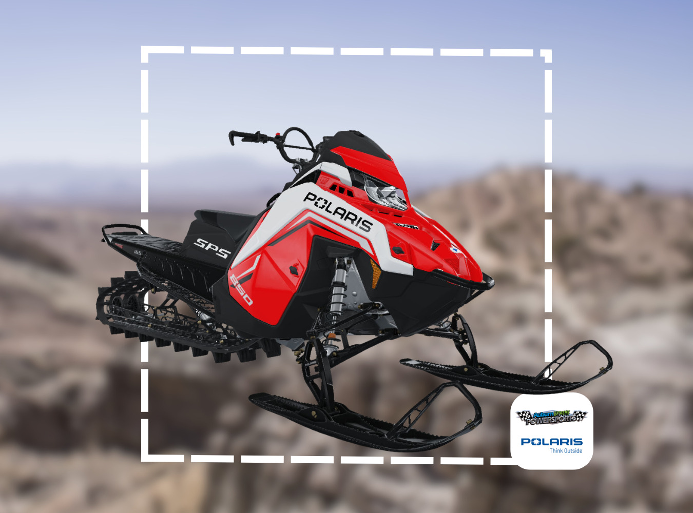 2027 Polaris 850 RMK SPS 165 Indy Red 7S in auburn CA