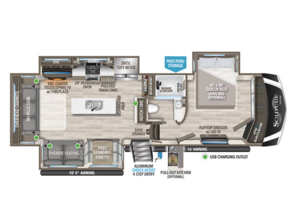 2023 Grand Design SOLITUDE 310GK in meridian ID