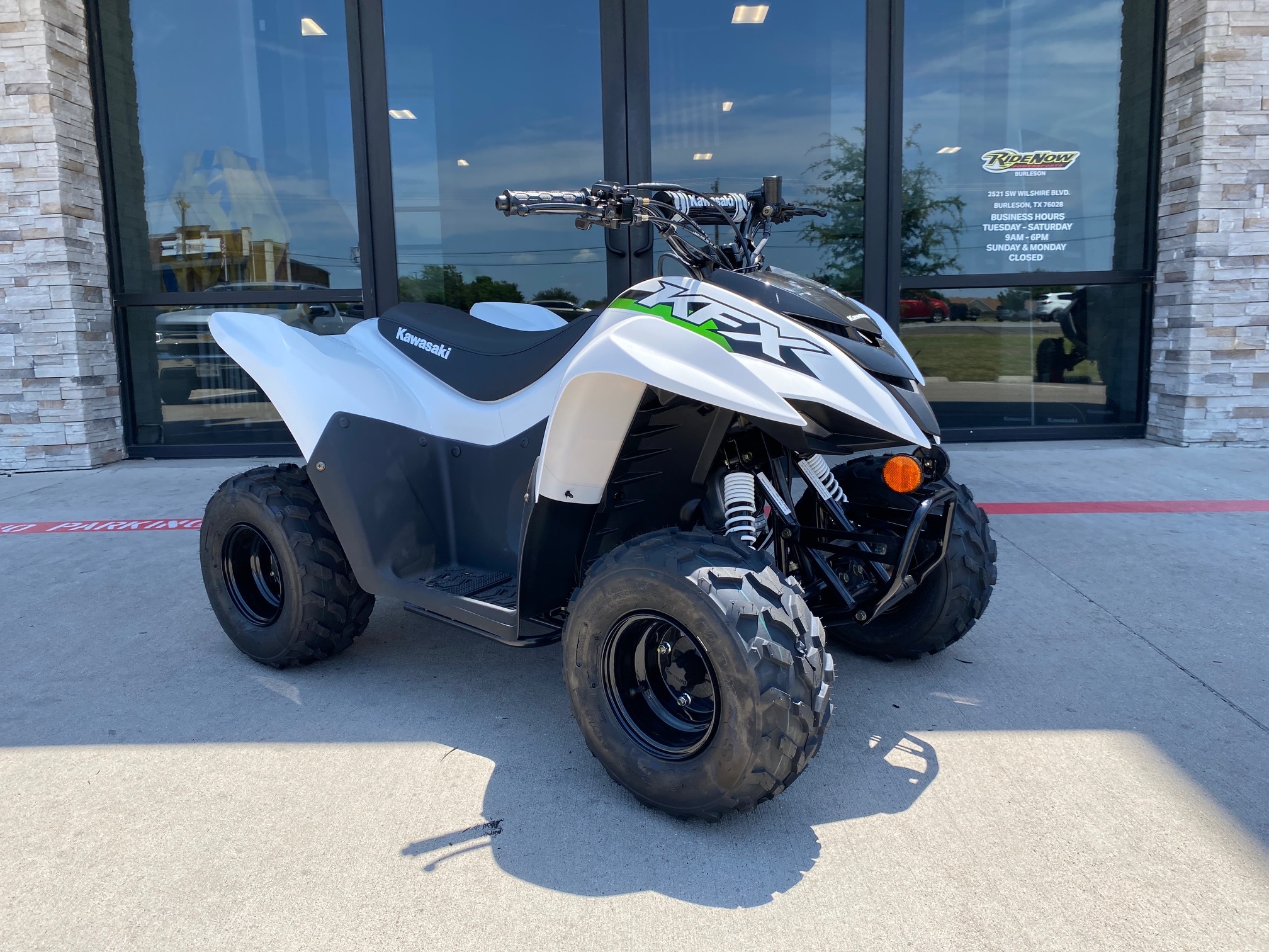 White Kawasaki Kfx 50 Four Wheelers For Sale in Arkansas - ATV Trader